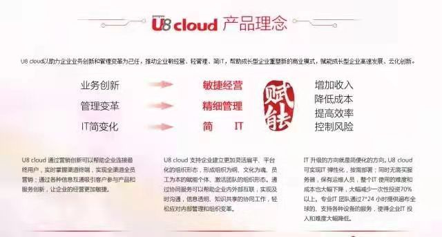 用友云U8Cloud，企業(yè)數(shù)字化智能ERP